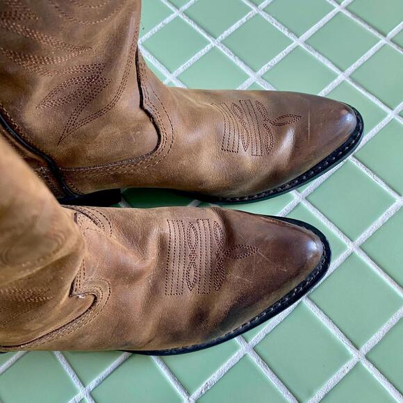 90's Durango Distressed Cowboy Boots - Picture 6 of 6